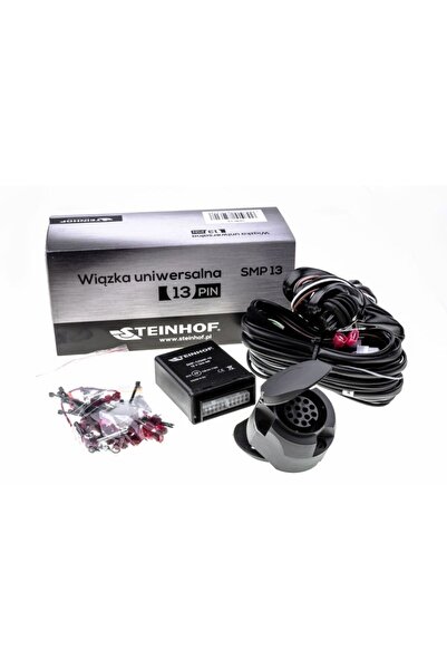 STEINHOF Kit Priza Electrica Carlig de Remorcare, Tractare (numar Pini: 13, T...
