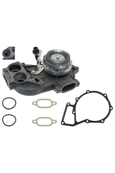 FEBI BILSTEIN Pompa de Apa (z Vâsco) Euro 6 Mercedes Actros MP2 / MP3 Om541.9...