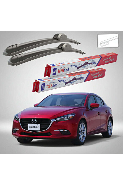TEAMCAR Ștergătoare de parbriz Mazda 3 BM 2013-2016 |   Set frontal plat – Te...