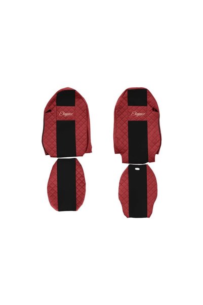 F-CORE Husa scaun FX12 Rosu pentru Mercedes-Benz Actros MP2 / MP3