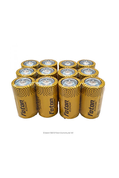 FOTON Cutie 12 x Baterie R20 1.5V D Foton™ Economy