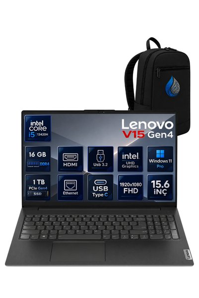 LENOVO V15 G4 IRU 83A100A5TRRNP02 Intel Core i5-13420H 16 GB DDR4 RAM 1 TB NV...