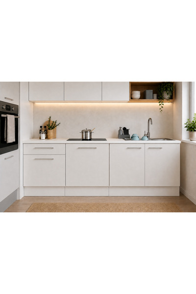 Tdesigno Rene Mutfak 4 Kapaklı - 1 Çekmeceli Alt Modül - Çok Amaçlı Dolap - F...