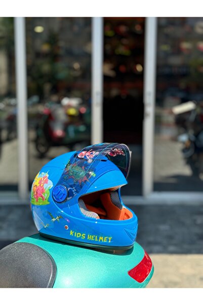 Motohat Motosiklet Çocuk Kaskı ECE 22.06 SERTİFİKALI / Fullface Kask / Ekstra...
