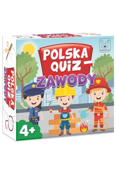OEM Quiz desen "Meserii" Kangur pentru copii 4+