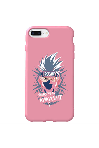 Other Apple iPhone 7 Plus Anime Mangoo Pink Colored Silicone TPU Θήκη