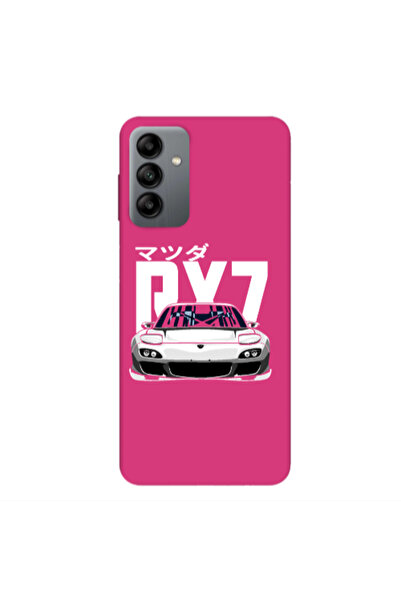 Other Samsung A04S Car Rx7 Fuchsia Colored Silicone TPU Θήκη