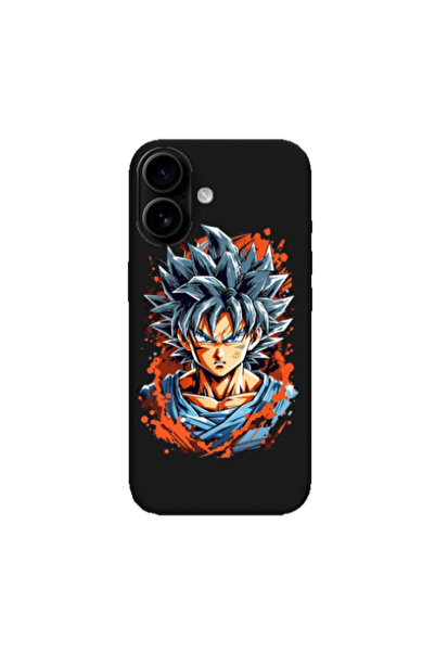 Other Apple Iphone 16 plus Anime Goku Black Colored Silicone TPU Θήκη