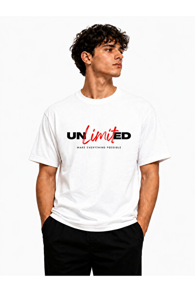 Clothify Unlimited Design Premium Printed Oversize 100% Cotton T-Shirt
