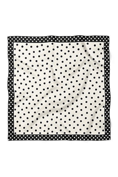 nehir eşarp Polka Dot Pattern Scarf Bandana 70X70 cm