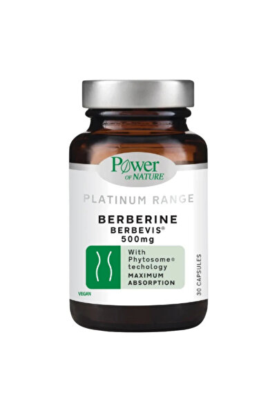 Power Health Πλατινένια Σειρά Βερβερίνη Μπέρμπεβις 500MG 30 Κάψουλες