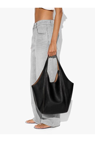 PARFOIS Kadın Üst Dikişli Shopper Çanta