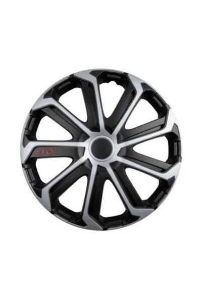 Versaco Evo Τάσια Μαύρα / Ασημί - 14'' - 4 τεμάχια.