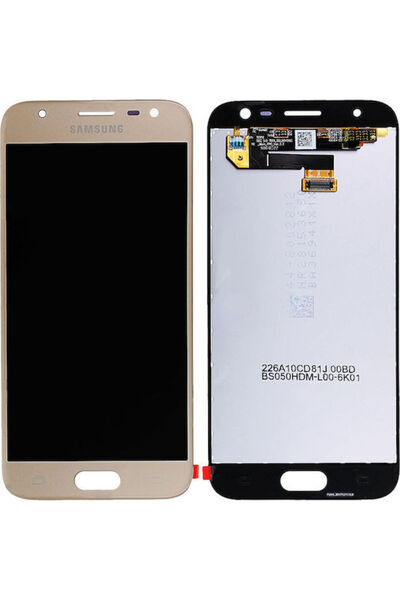 Samsung Οθόνη με μηχανισμό αφής για Galaxy J3 2017 (Χρυσό) Κωδικός: GH96-10990A