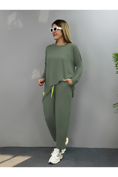 Generic Brand Women's Two-Thread Viscose Cotton Fabric Double Suit with Arma ...
