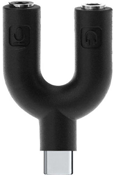 POWERTECH Μετατροπέας USB-C αρσενικό σε 3.5mm 2x θηλυκό 1 τεμάχιο CAB-J052