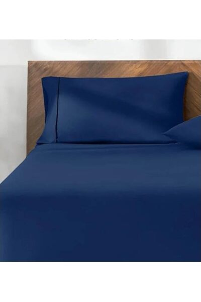 Yıldızan Balance Life 100% Cotton 2-Piece Pillowcase 50X70 cm Navy Blue Mur 1...