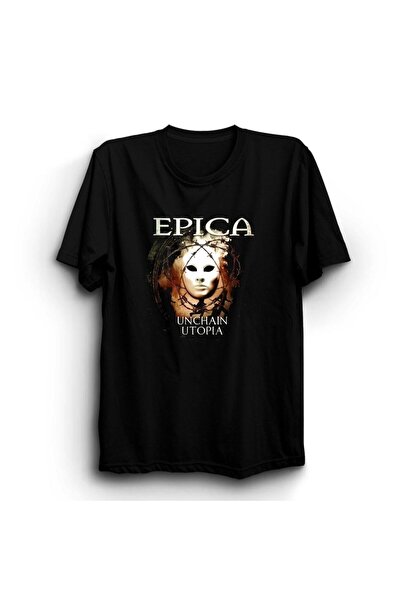 ZOKAWEAR Epica, Unchain Utopia, Rock Metal Band T-Shirt