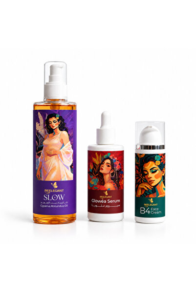 reelegant Talq Sirow and Skin Cream Set with Hair Growth Inhibitor Oil