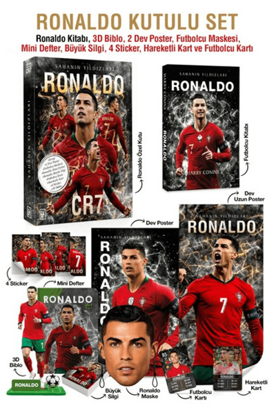 Parodi Yayınları Ronaldo Özel Kutulu Set – Sahanın Yıldızları / Kolektif / / ...