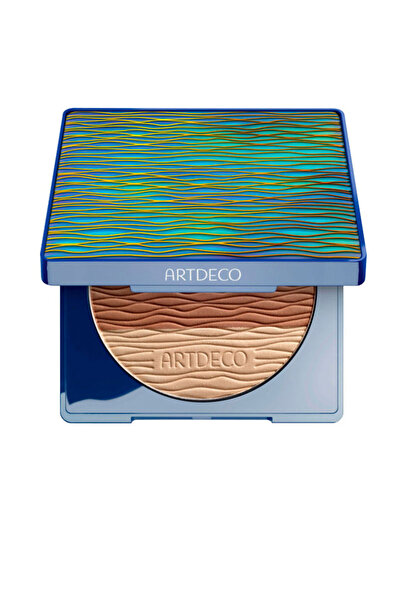 Artdeco All Seasons Brozing Powder Limitiertes Ozeanwellen-Design # Meerjungf...