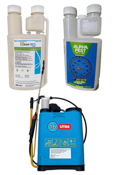 Icon 10CS 500ML/Alpha pest 500ML/16LT kollu ilaçlama pompası/Akrep ve genel H...