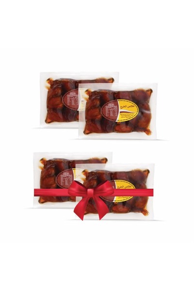 Azranz Honey Offer of 4 Packs of Premium Dates |   Date Rich in Fiber, Minera...