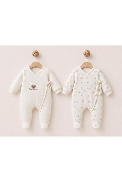 BabyCosy Organic Wear Bebek 2li Tulum %100 Organik Pamuk , Bebek - Yenidoğan-...