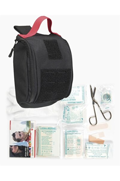 Mil-Tec Θήκη Για Φαρμακείο IFAK Pouch Laser Cut Μαύρη Με σετ πρώτων βοηθειών