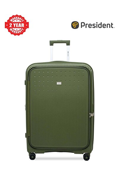 President 1 Piece Polypropylene Hard-side Luggage Set with TSA Lock | Lightwe...