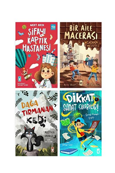 Timaş Çocuk 2 ve 3.Sınıf Okuma Seti Şifayı Kaptık Hastanesi Bir Aile Macerası...