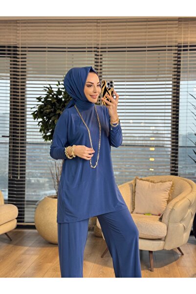 Afili 4208 طقم مقصات إنديجو
