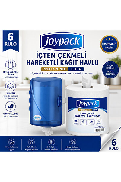 İçten Çekme Havlu Kağıt - 6 Adet