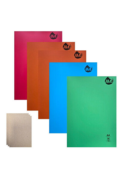 AMO Caiet studentesc Dictando (romana), A4, 5 caiete /set, 80 file, coperta p...