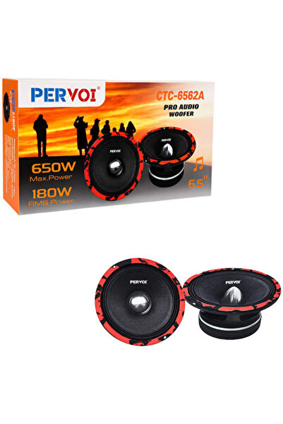 PERVOİ Ηχείο Αυτοκινήτου 6,5 " με Γούφερ 180W RMS Κωδικός: CTC-6562A