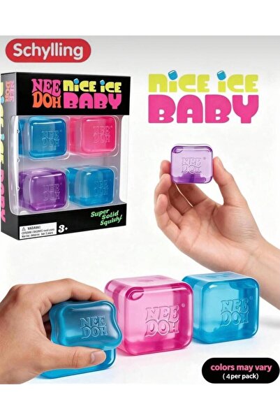 Pofika Needoh Nice Cube Sensory Baby Squishy Stres Oyuncağı – Yetişkinle Ve Ç...
