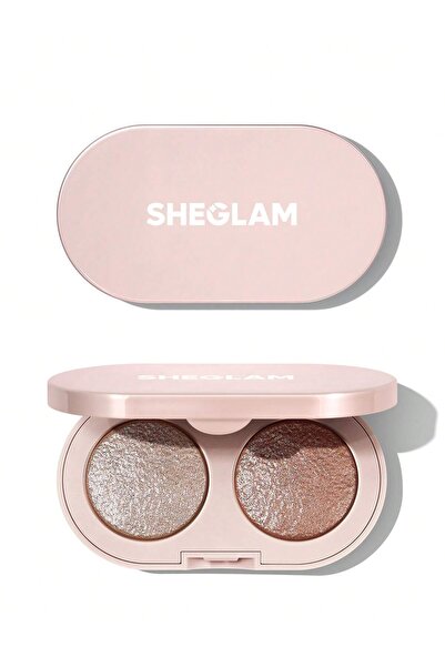 SHEGLAM Prismalight Baked Gelee Eyeshadow Duo - Çift Yansımalı Yoğun Işıltılı...