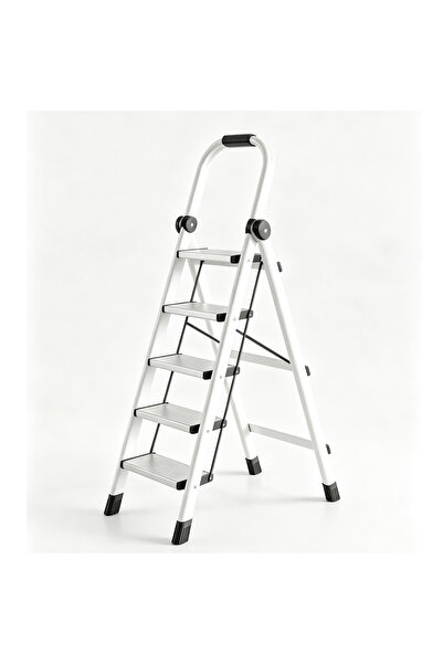 Sumkyle 4 Step Ladder, Ladders for Home, Aluminum Anti-Slip Pedals, Step Stoo...