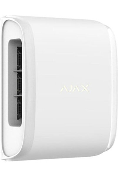 Ajax DUALCURTAIN ΕΞΩΤΕΡΙΚΟΥ ΧΩΡΟΥ ΛΕΥΚΗ Ασύρματη κουρτίνα ανίχνευσης κίνησης PIR