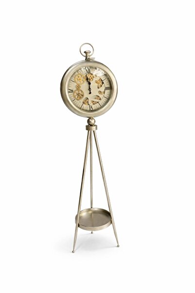 avizemeydanı Ayaklı Saat Gümüş ( 160cm )