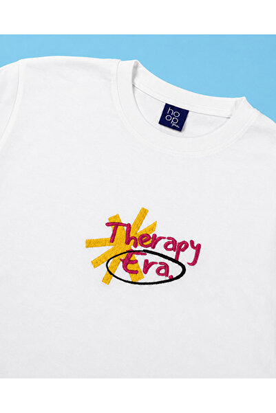 I Therapy Era I Nakış İşlemeli Oversize Tişört