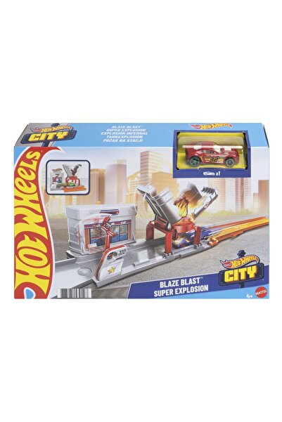 mattel Set de joacă Hot Wheels City Super Explosion
