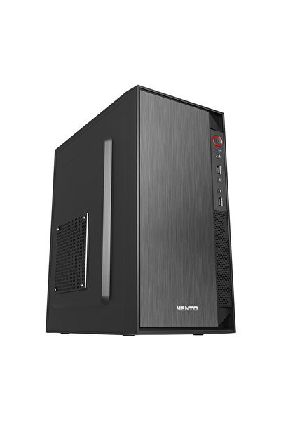 Universal VENTO VS119S، 400 واط (ذروة)، أسود، مايكرو ATX، تاور، إنتربرايز، كاسا