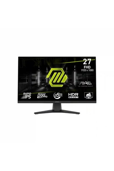 Universal Msi 27" mag 272f 1920x1080 fhd 200hz 0.5ms hdmi dp freesync premium...