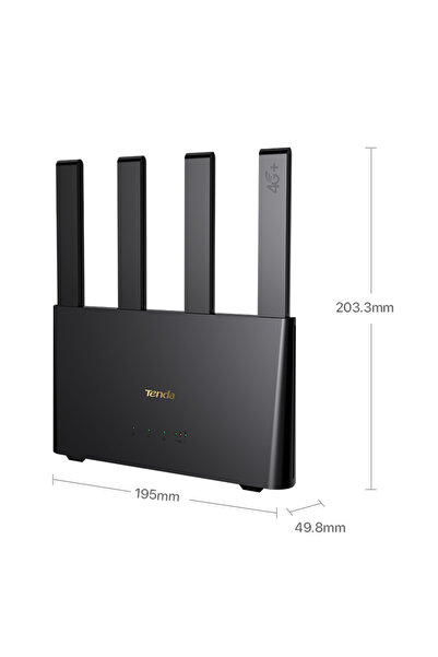 Universal تيندا 4G08 AC1200 بسرعة 300 ميجابت في الثانية - 867 ميجابت في الثان...