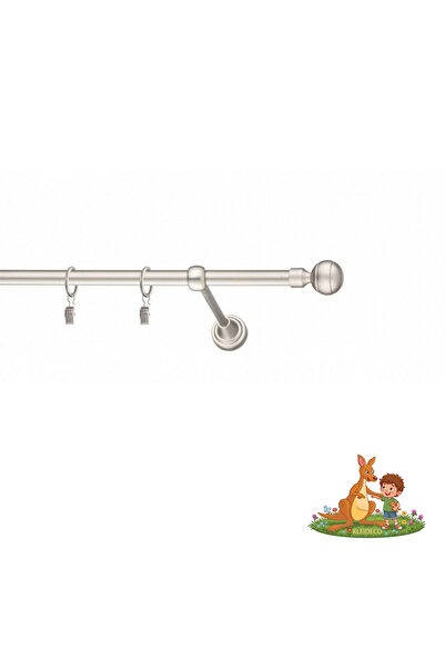 KLEIDECO Galerie simpla perdea AMERIKA, Metal, Diametru 16 mm, Capete NEW ORL...