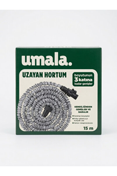 Umala Uzayan Bahçe Hortumu 15 Metre