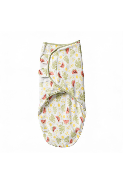 Moon Organic Swaddle Lightweight and Breathable Pack of 1 - Melon