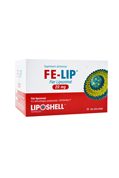Liposhell Fier Lipozomal 20mg 30 plicuri