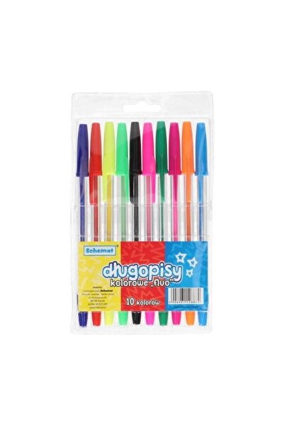 Schemat Set pixuri Schemat, instrumente de scris cu corp transparent, culori ...